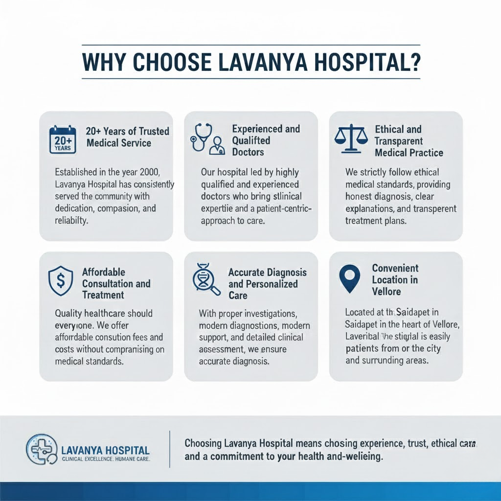 Why Choose Lavanya Hospital